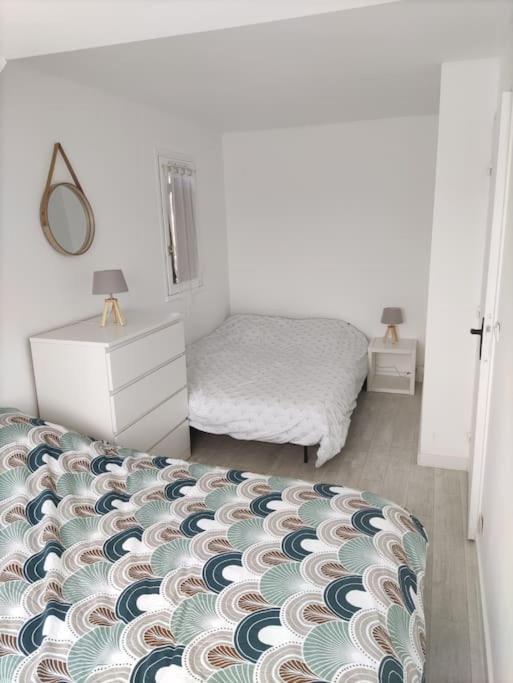 Charmant Duplex, Bord De Mer Merville-Franceville-Plage Bagian luar foto