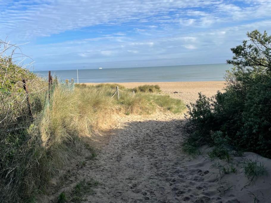 Charmant Duplex, Bord De Mer Merville-Franceville-Plage Bagian luar foto