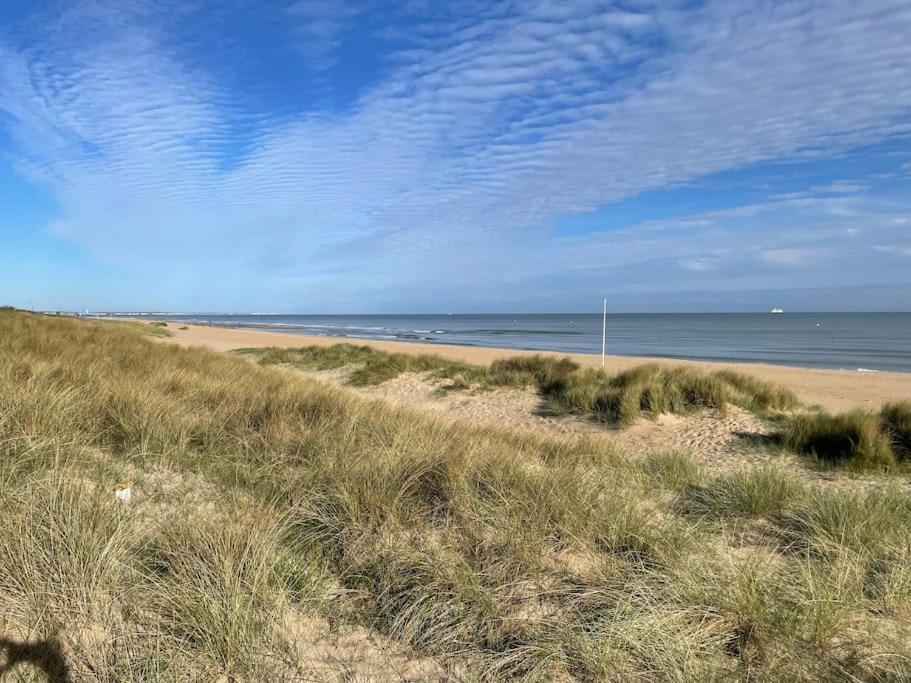 Charmant Duplex, Bord De Mer Merville-Franceville-Plage Bagian luar foto